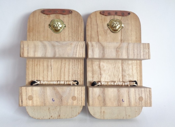 S7013# Japanese Geta Men's Wooden Clogs ,Vintage … - image 6
