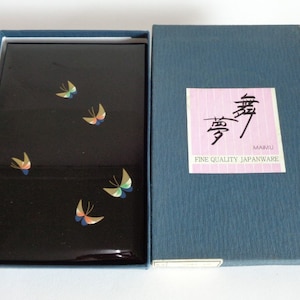 Maimu Lacquer Address book-Phone book Original box. #S3379