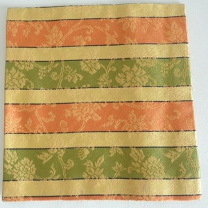 Kobukusa Japanese tea ceremony silk cloth sewed by hand with attractive design.Vintage used,can have some&quot;DIRT&quot;or STAINS.Made in Japan #6764