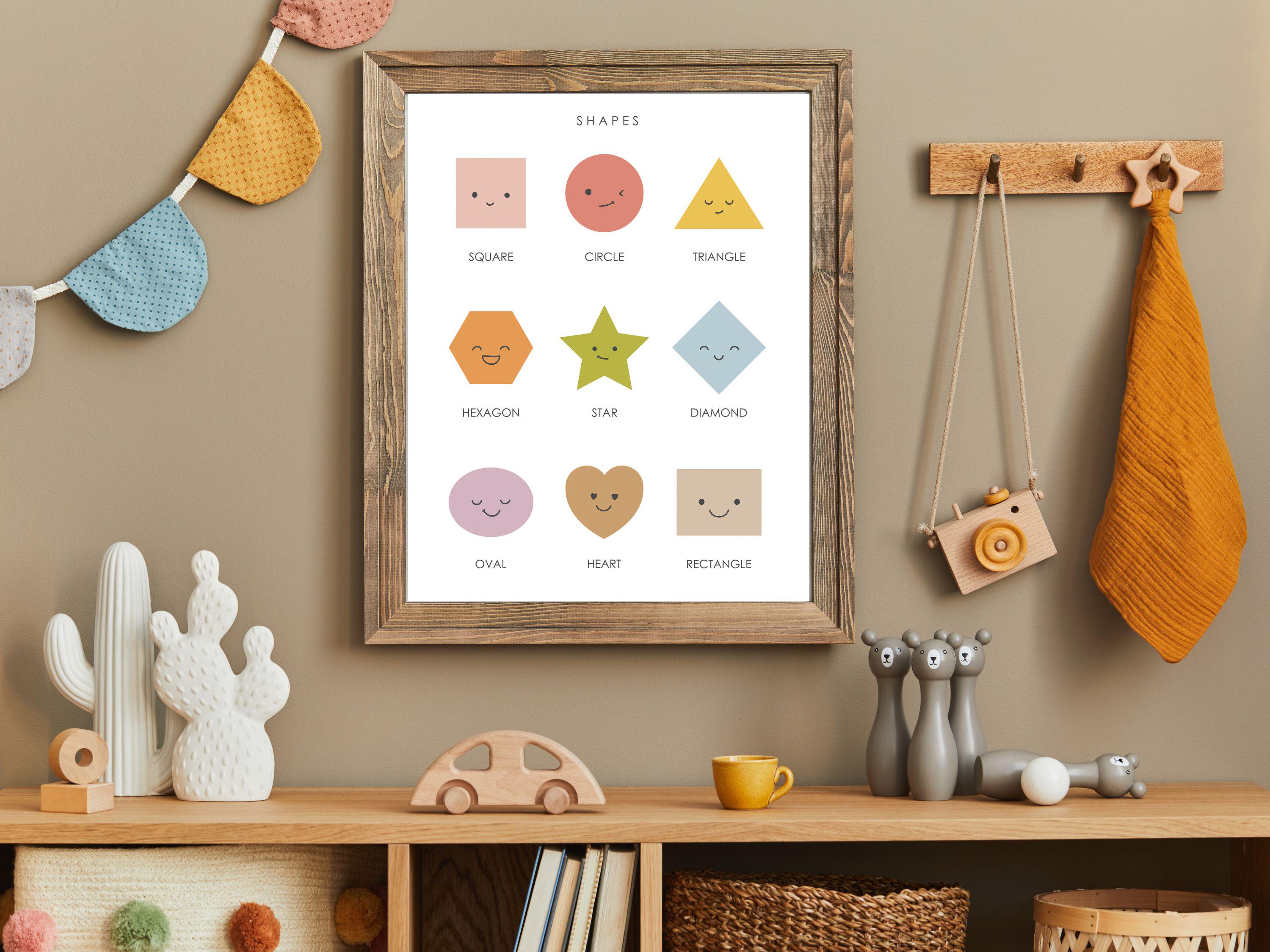 Educational Prints - Printable Kids Wall Art – Instant Download – Fun ...