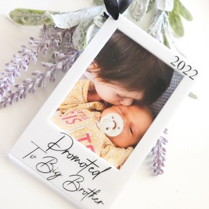 Polaroid Christmas Ornament | Personalized | Photo frame ornament