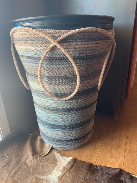 Kitchen Trash Can Western Decor Etsy