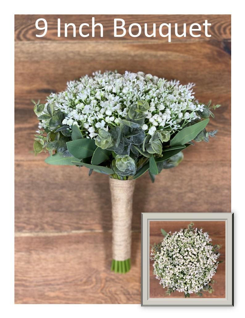 Artificial Baby's Breath Bouquet Gypsophila Bouquet Etsy