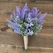 Lavender, Baby's Breath & Eucalyptus Bridal Bouquet, Bridesmaid Bouquet, Affordable Bridal Bouquet,Fall, Barn, Matching Boutonniere, simple