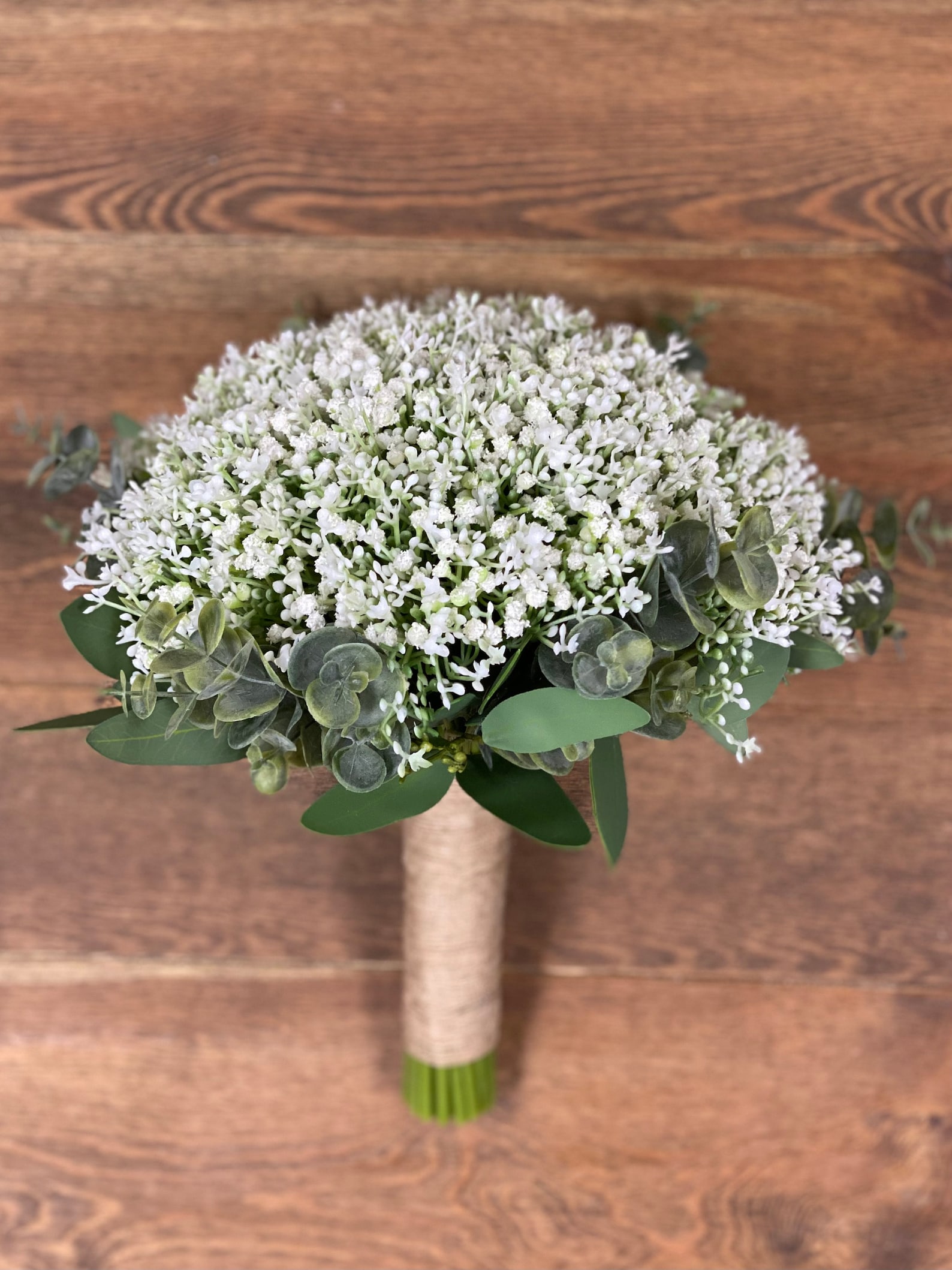 Artificial Baby's Breath Bouquet Gypsophila Bouquet Etsy