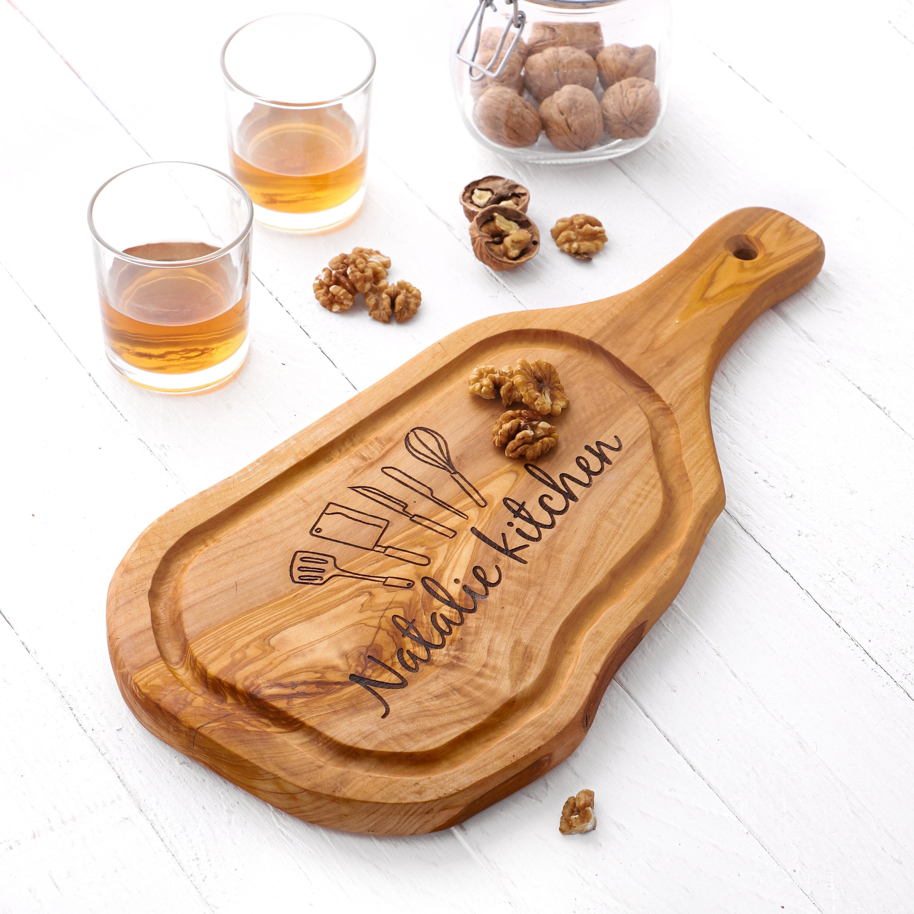 Love Fresh Fruit? Hate Being Sticky? You Need the Our Place Walnut Cutting  Board