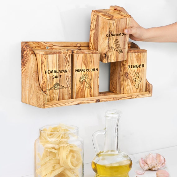 Wall Spice Racks - Set