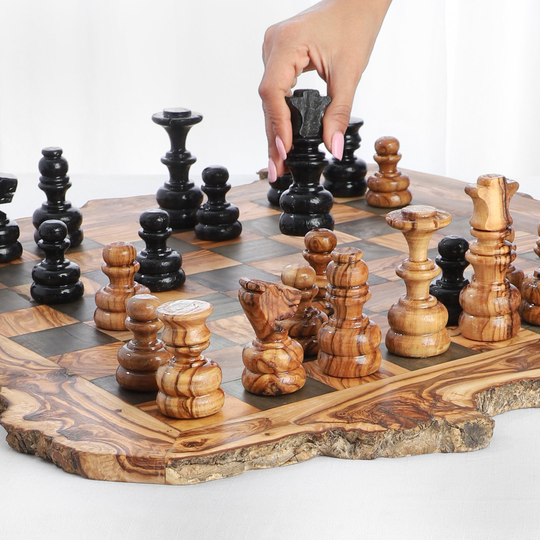 WE Games Magnetic Folding Chess Set - 10 inches - Travel Size - Wood  Expressions, Inc. 