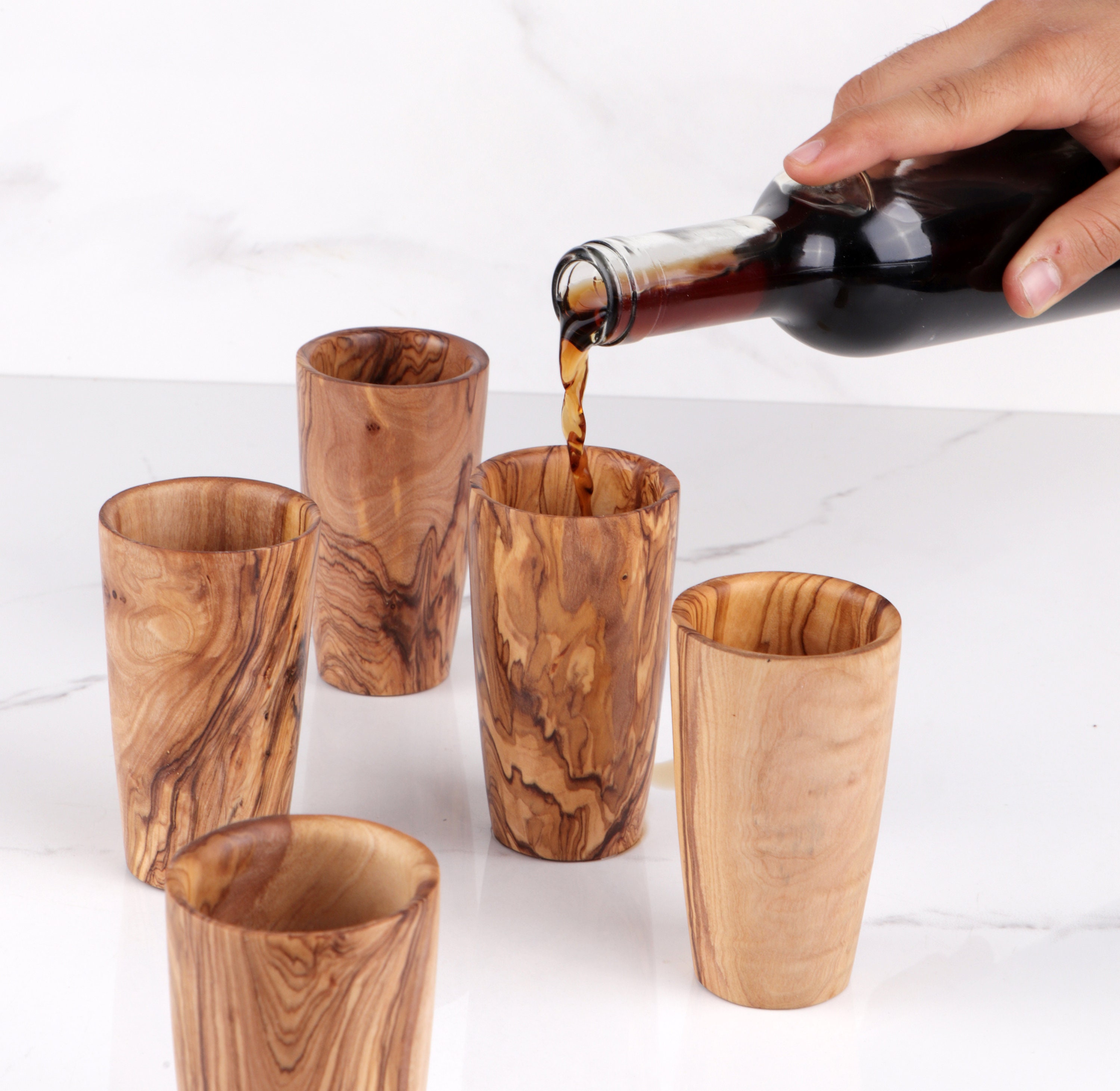 Shop Handcrafted Wooden Drinking Cups Online – woodybeingllc