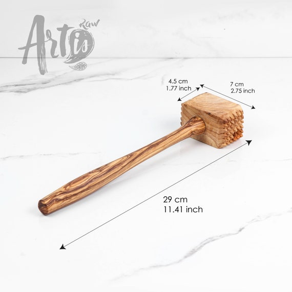 Meat Tenderizer Mallet Handmade From Tunisian Olive Wood/ Meat -  Israel