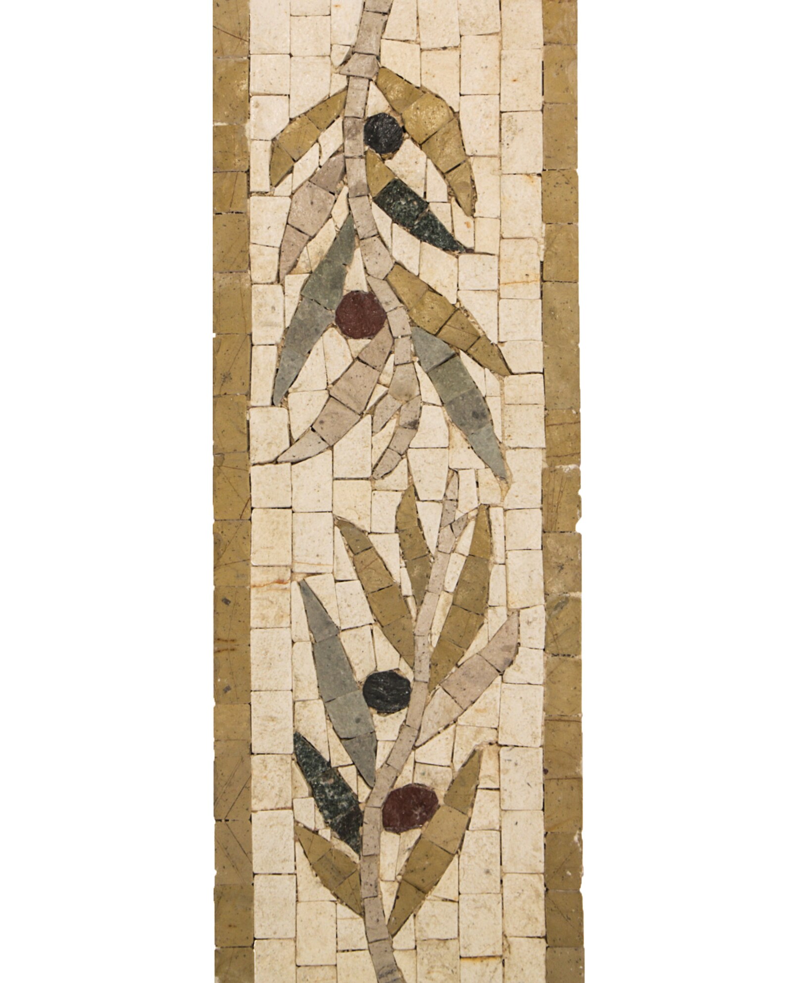 Handmade Mosaic Borders Composed of 140 Pieces of Natural Etsy