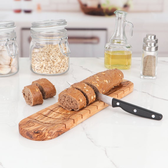 Handmade Wooden Bread Board. Two Levels