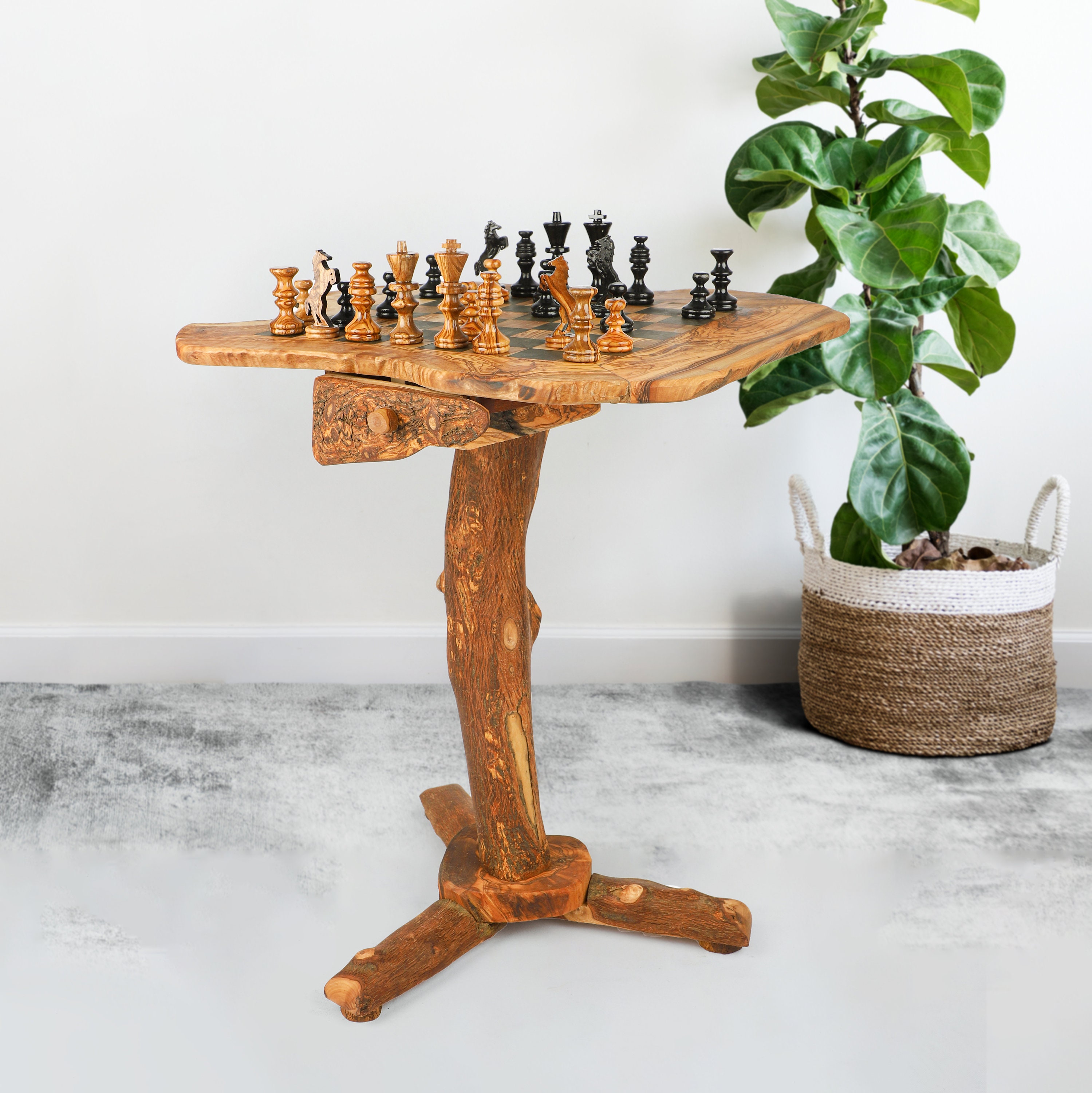 Olive wood Rustic Chess Board Table  MR OLIVEWOOD® Wholesale USA – MR  OLIVEWOOD® Wholesale USA & Canada