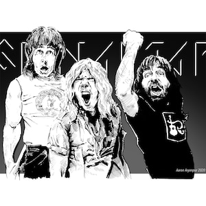 This Is Spinal Tap Art Print 7x5