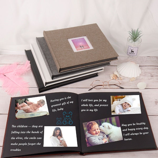 Blank Scrapbook Album Etsy