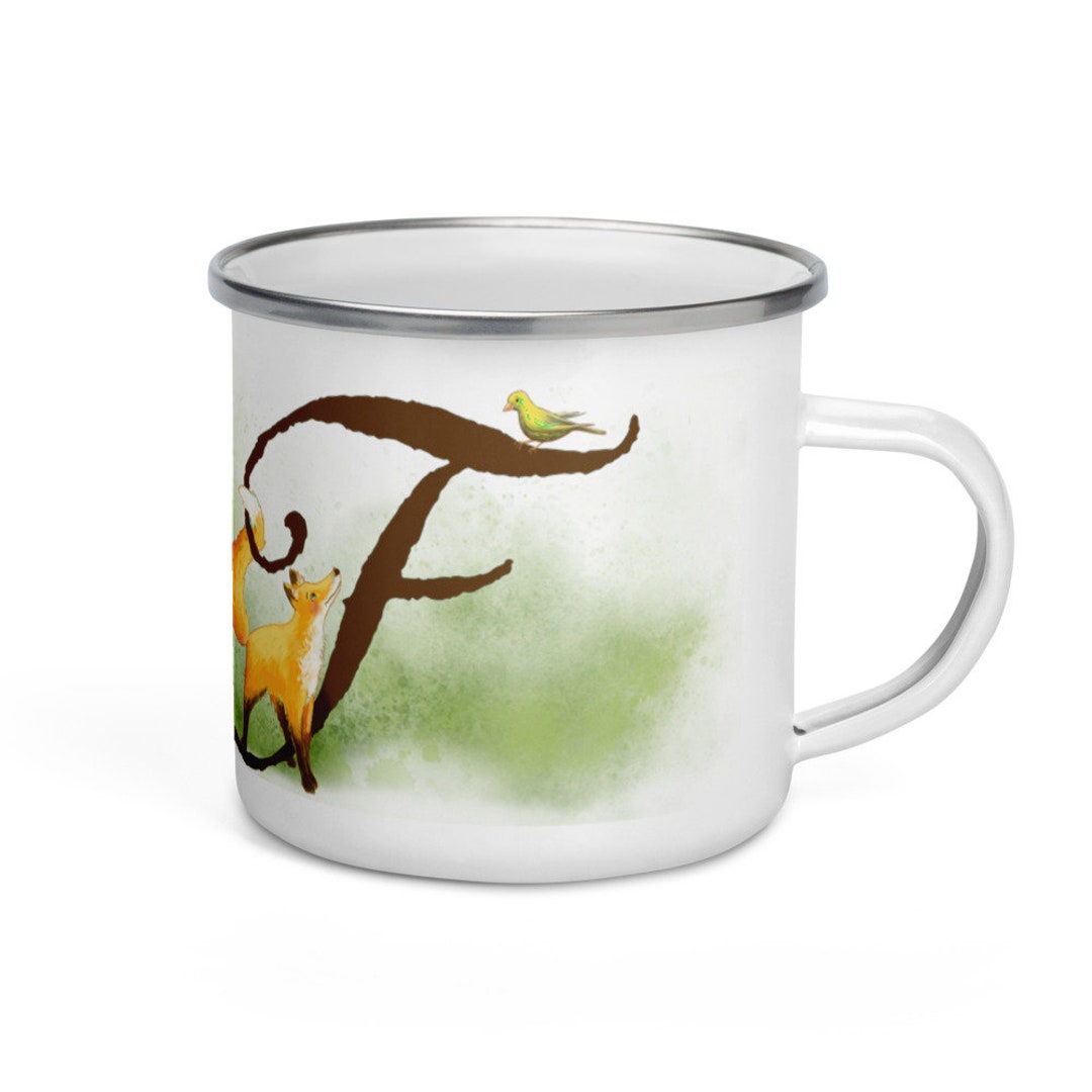 Enamel Cup F for Fox Cup With Desired Name - Etsy