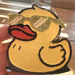 Duck Car Freshie Atomic Cherry