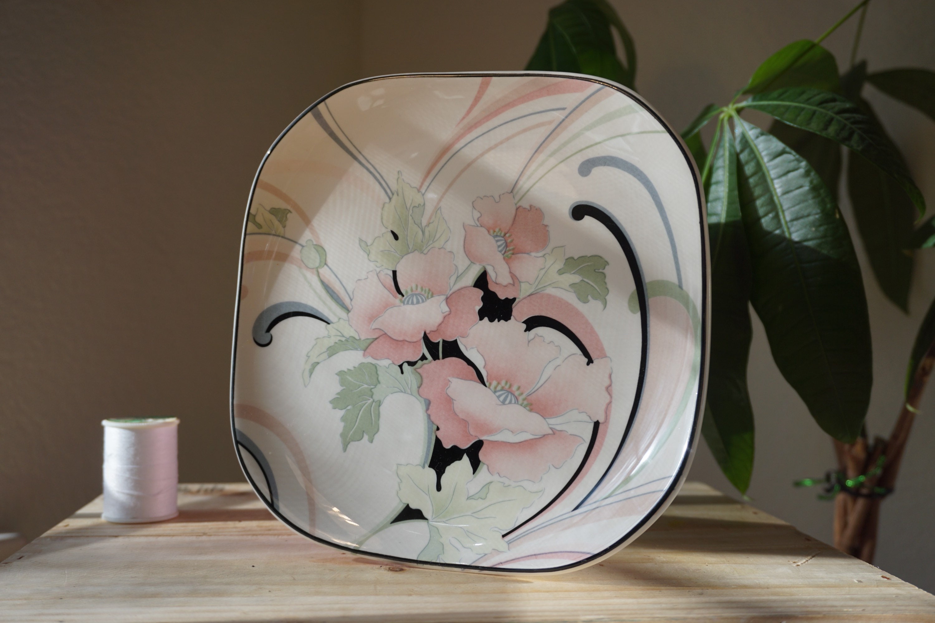 Vintage Korean Dinner Plate Etsy