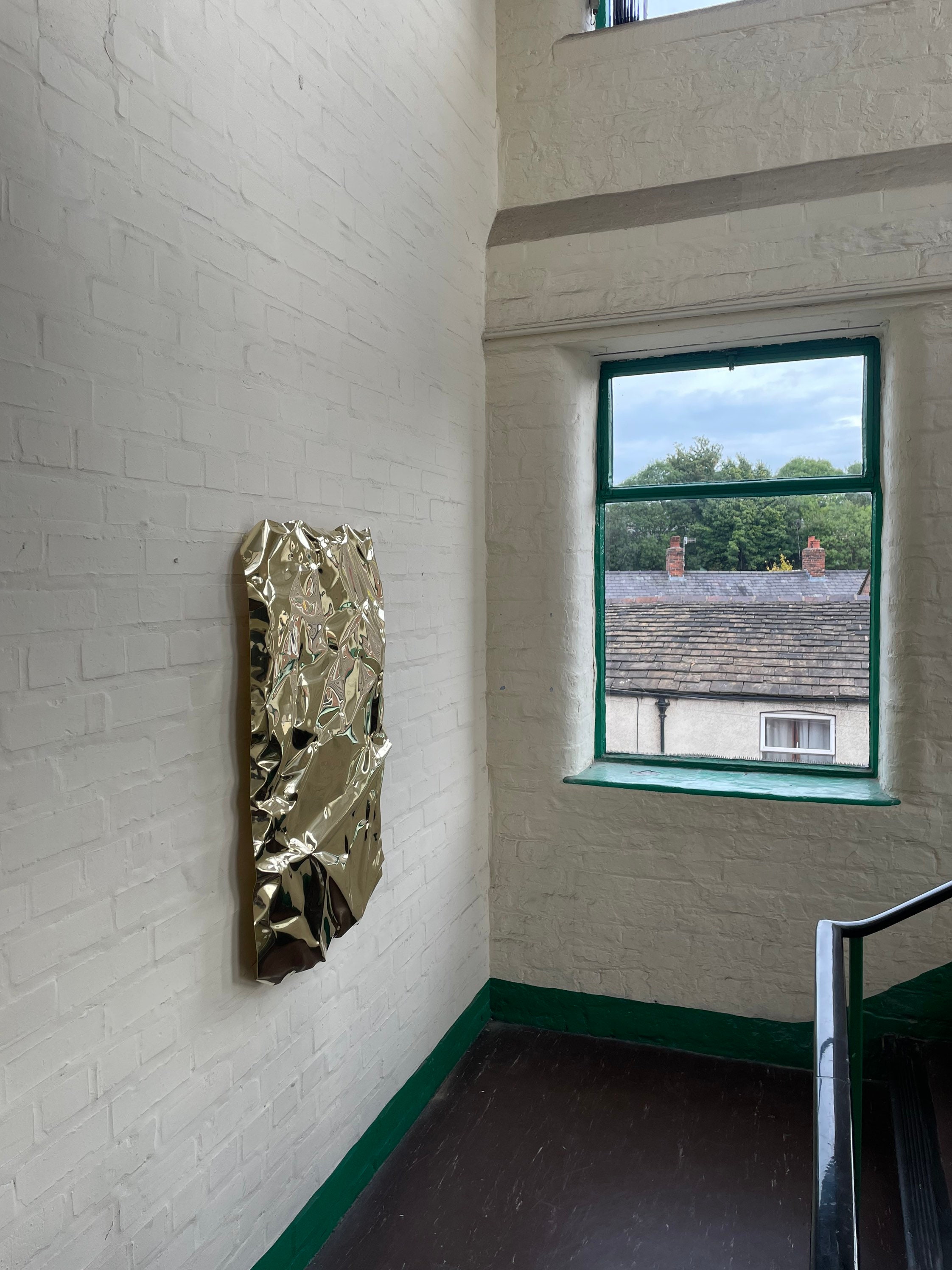 Art Sculpture Gold Wall Art Brass Art Metal Artwork Etsy