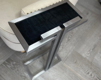 luxury table. Personal drinks table  - Champagne table  - side table - contemporary table - metal table - sofa table - martini table