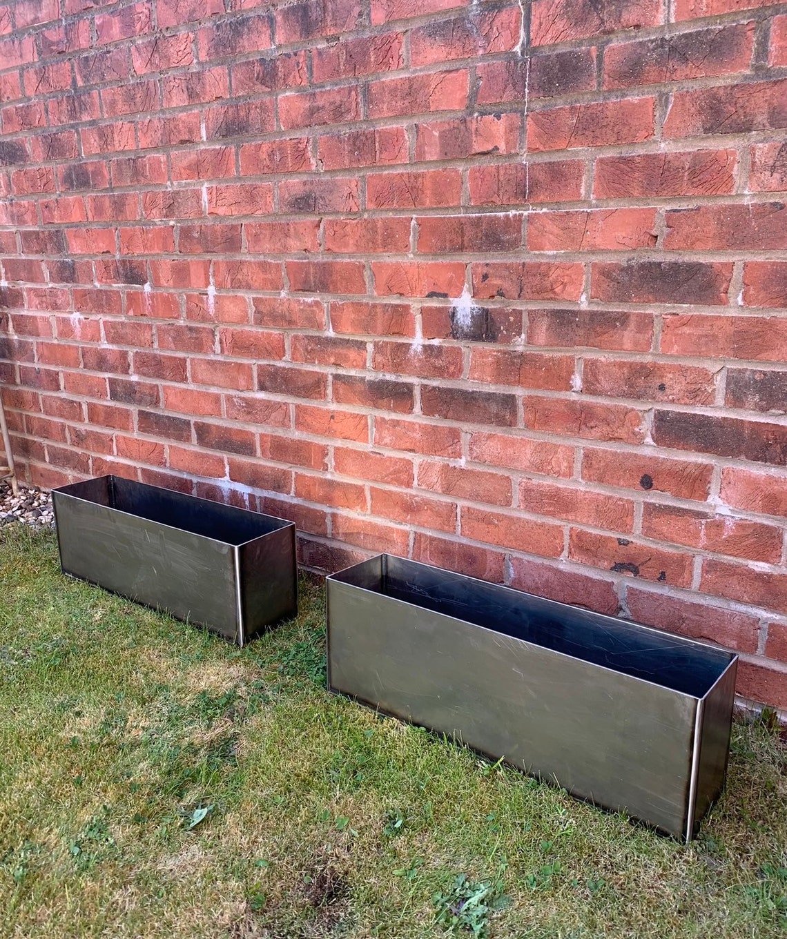Metal Planters Steel Planter outdoor Planter Steel Plant Etsy