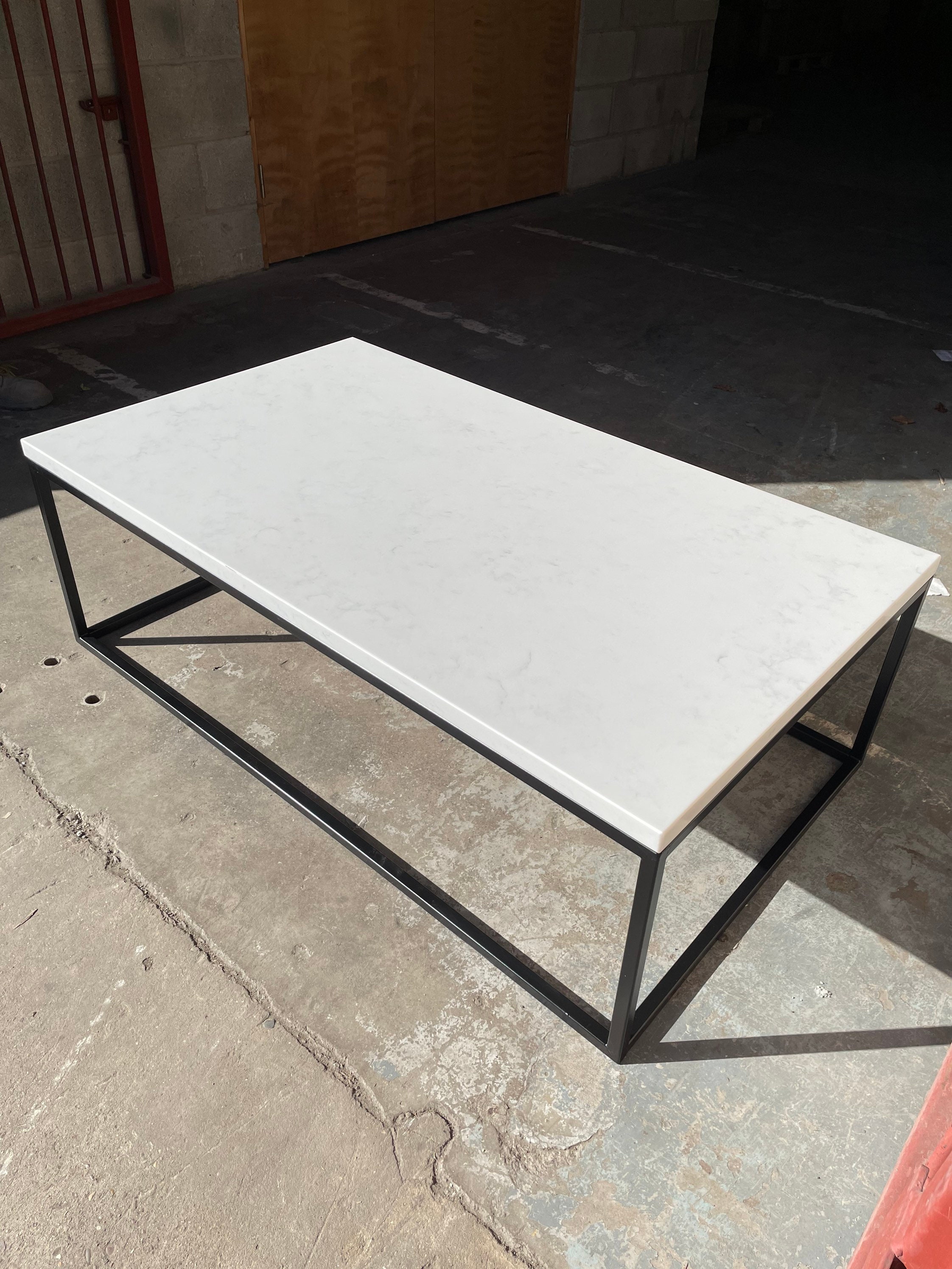 Quartz Coffee Table Marble Coffee Table Low Coffee Table Living Room Furniture Marble Table ...