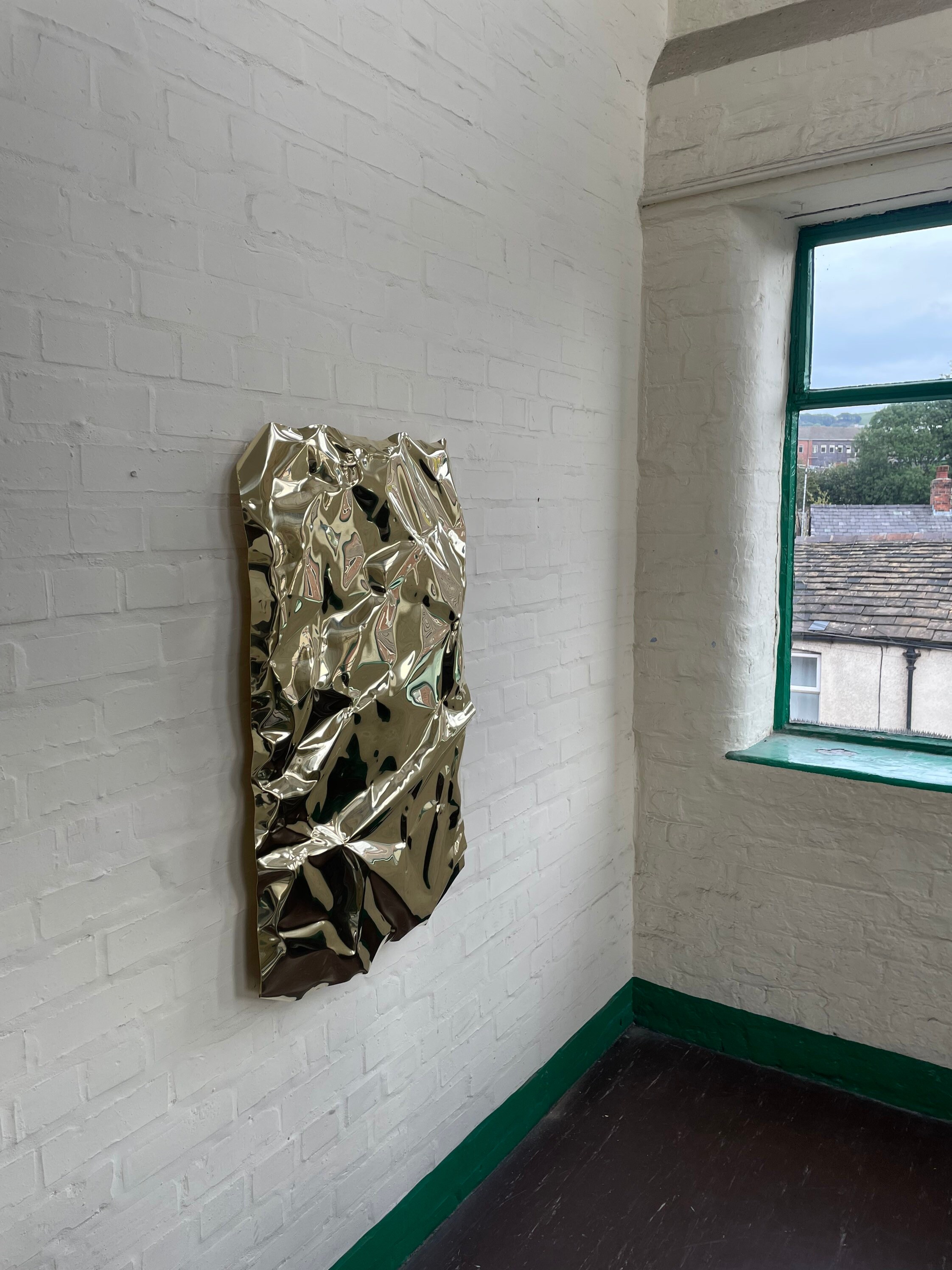 Art Sculpture Gold Wall Art Brass Art Metal Artwork Etsy