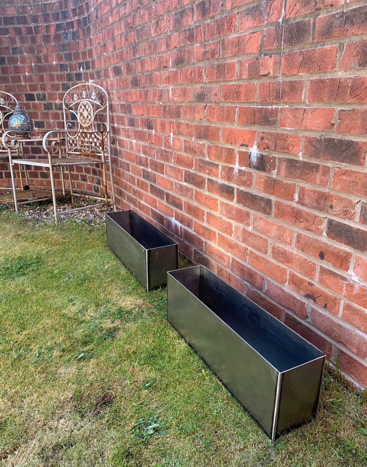 Metal Planters Steel Planter outdoor Planter Steel Plant Etsy