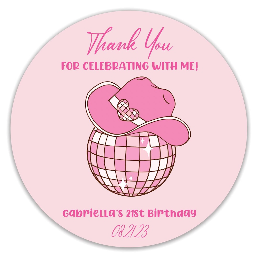 Pink Rodeo Sticker My Last Rodeo Bachelorette Stickers: Pink Cowgirl Boot Party Favors ...