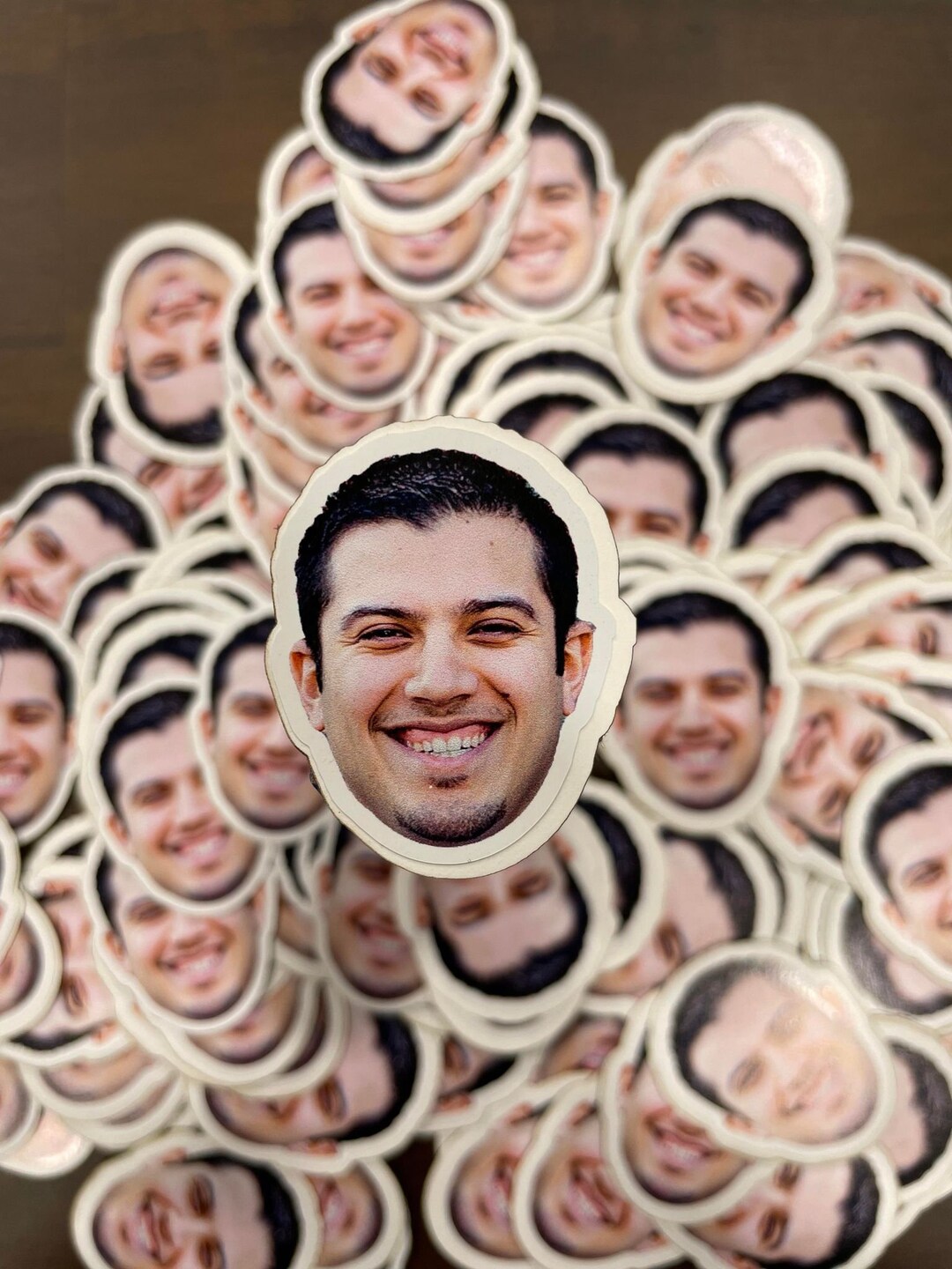 Face Confetti Face Party Decor Personalized Confetti First Birthday