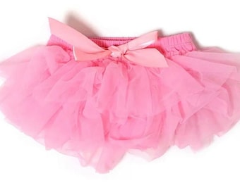 Light Pink bloomers - newborn tutu - baby tutu - baby girl bloomers - diaper cover - photo prop - baby tutu skirt - light pink tutu bloomers