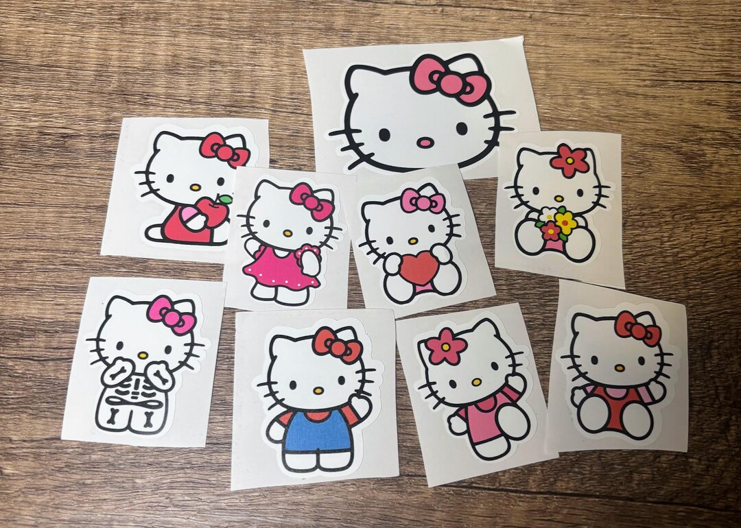 Kitty Stickers - Pack of Stickers - Cat Stickers - Birthday Stickers ...