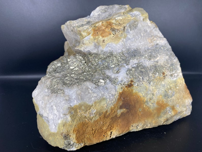 Beautiful Quartz and Colorado Gold Ore Rock Specimen Etsy