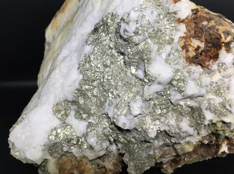 Large High Grade Colorado Gold Ore and Quartz Rock Specimen | Etsy