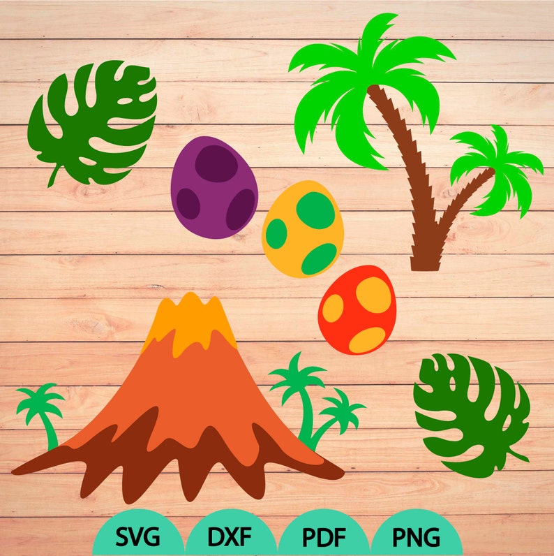 Download Dino Bundle svg Jurassic Bundle svg Dinosaur svg Volcano ...