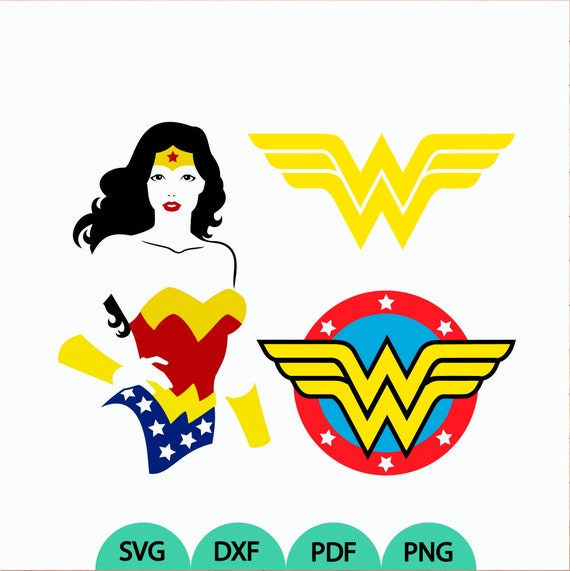 Woman superhero bundle svg Superhero logo svg Superhero svg | Etsy