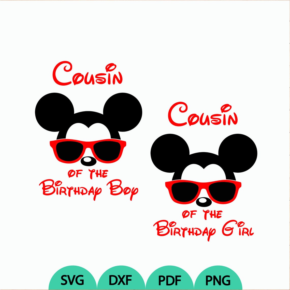 Free Free 80 Mickey Mouse Family Birthday Svg SVG PNG EPS DXF File