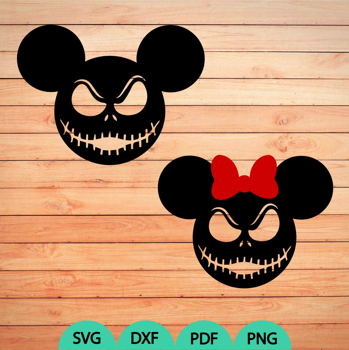 Mouse Halloween Bundle Svg Halloween Svg Minnie Halloween Svg | Etsy UK