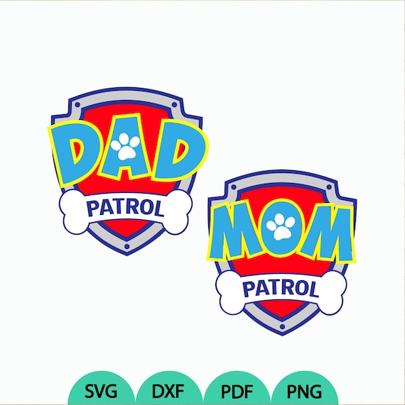 Download Family Patrol Logo Svg Dad Patrol Logo Svg Mom Patrol Logo Svg Etsy
