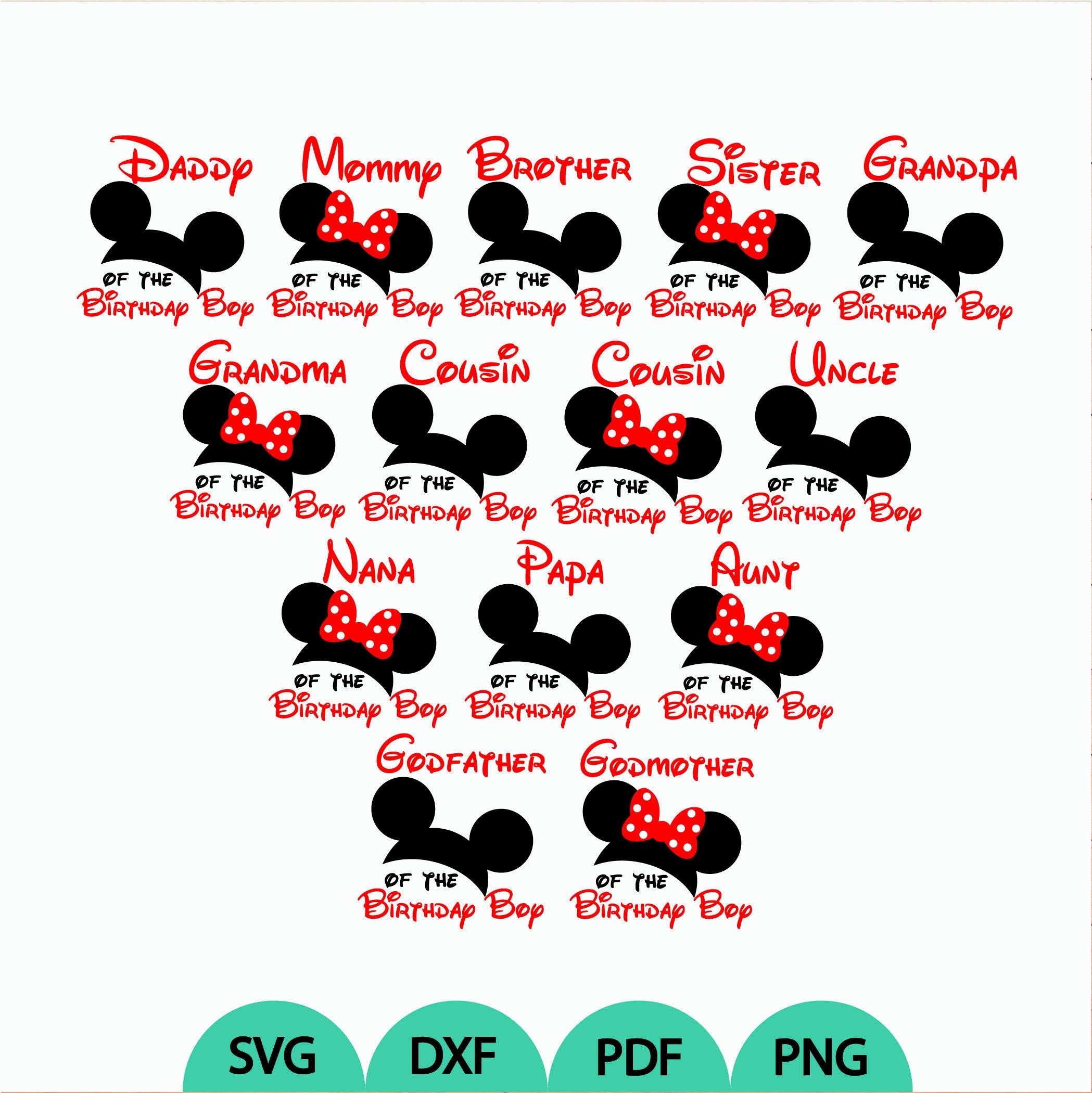 Download Minnie Birthday Girl svg Minnie matching family set Minnie ...