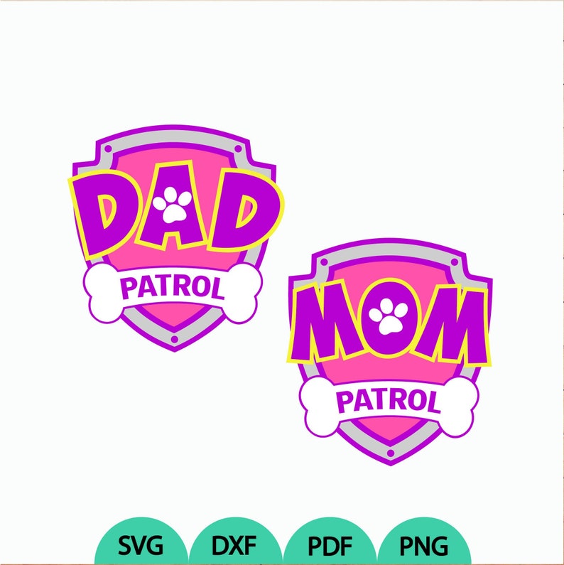 Download Mom Patrol logo svg Dad Patrol logo svg Patrol logo svg Family | Etsy