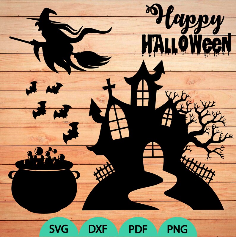 Download Halloween bundle svg Ghost svg Witch svg Grave svg Skull ...