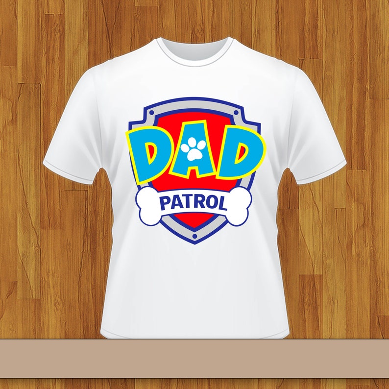 Download Patrol birthday svg Dad Patrol logo svg DIY Dad Patrol | Etsy
