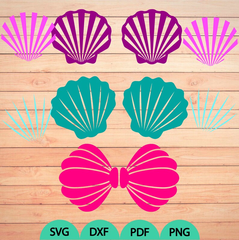 Free Free 102 Mermaid Shell Bra Svg SVG PNG EPS DXF File