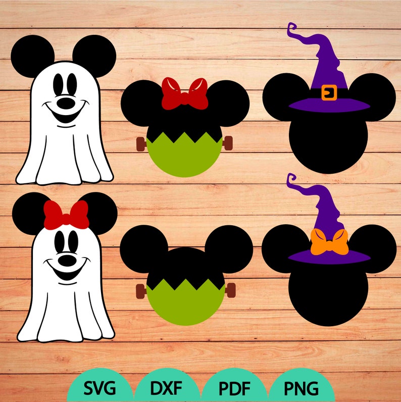 Download Mouse Halloween Bundle svg Halloween svg Minnie Halloween ...