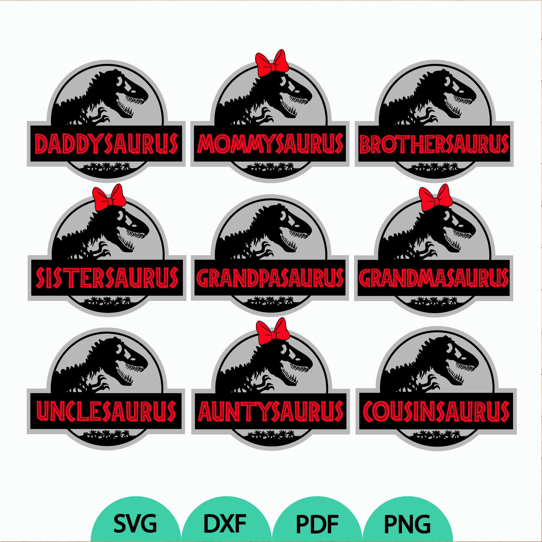 Download Jurassic family svg Dinosaur svg T-rex svg T-rex girl svg ...
