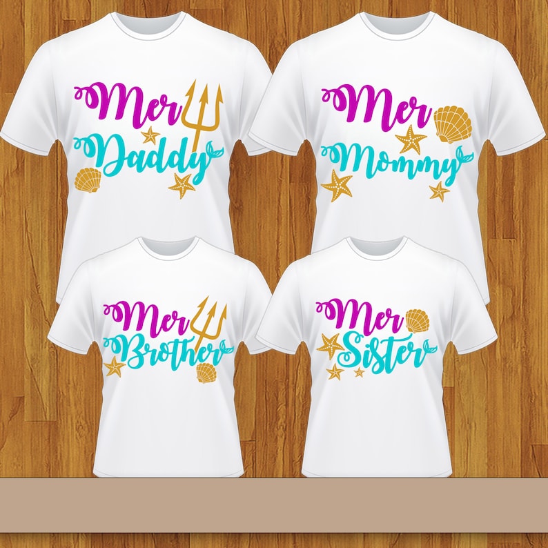 Download Family Mermaid svg Mommy Daddy Sister Brother Mermaid svg ...