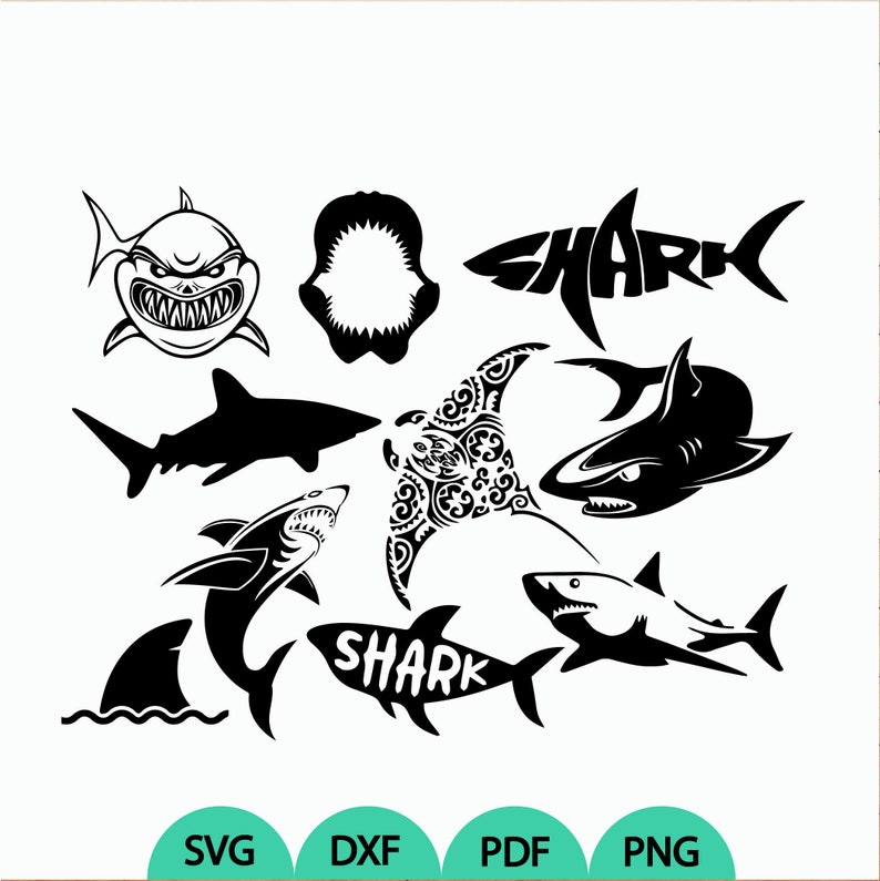 Free Free 151 Shark Svg SVG PNG EPS DXF File