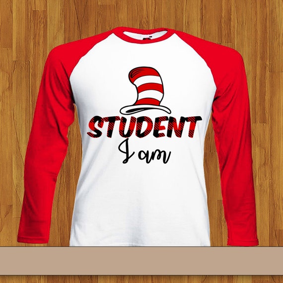 Download Student I Am Svg School Buffalo Plaid Svg Student Svg Red Hat Etsy