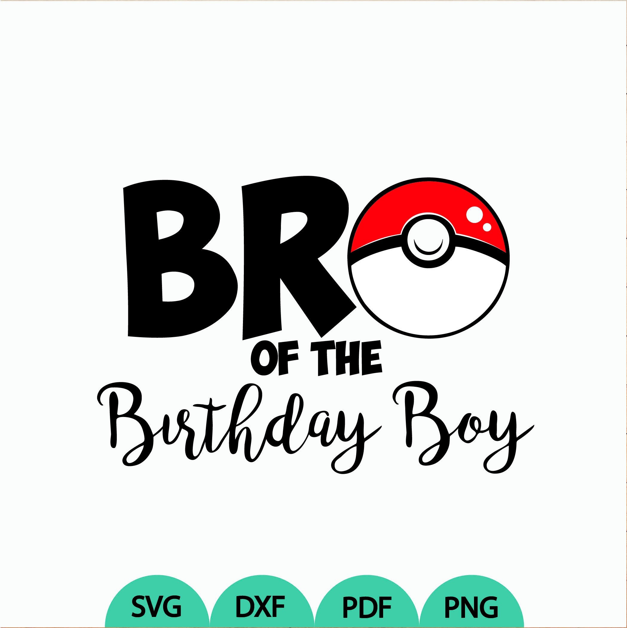 Download Brother Pokeball Svg Pokeball Birthday Svg Pokeball Family Etsy